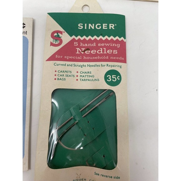 Lot Of 8 Antique Vintage Sewing Craft Needles Dritz Scovill Singer Boye Daisies - Picture 2 of 9